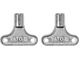RADIATOR BLEED KEY 2 PCS (YT-21991)