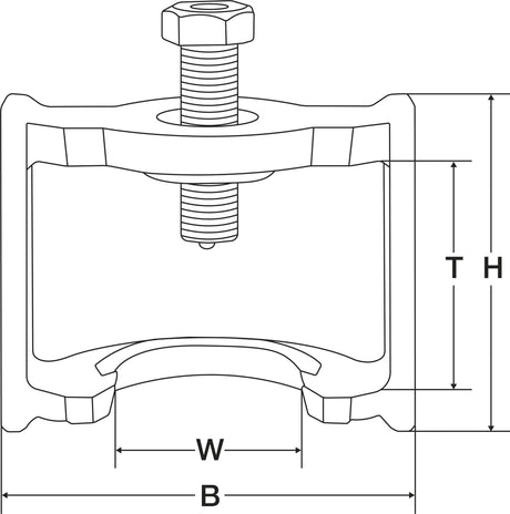 BRAKE LINKAGE ADJUSTER PULLER | FOR HALDEX BRAKE | 160 MM (74330)