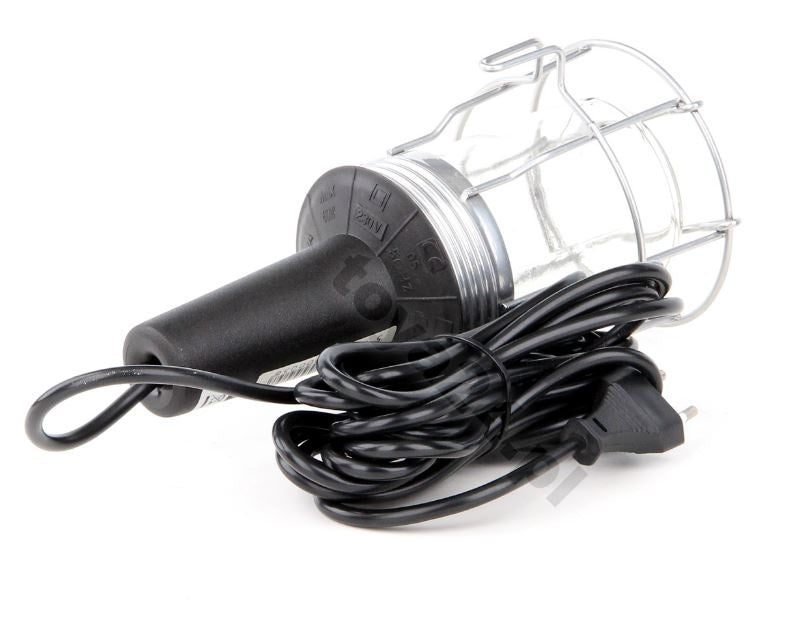 WORK LAMP "CLASSIC" 230V METAL GRILL, 5 M CABLE (82714)