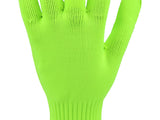 COTTON GLOVES, PVC DOTS "FRESH PSD" 8" (74094)