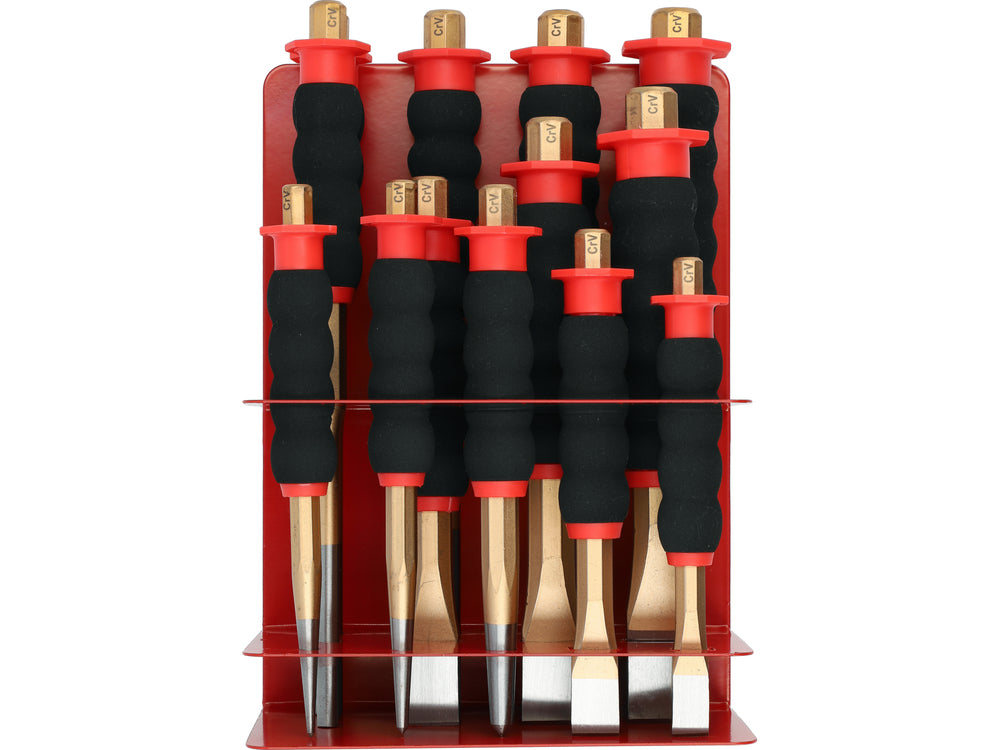PUNCH AND CHISEL SET | 13 PCS (YT-47139)
