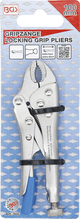 LOCKING GRIP PLIERS | EXTRA SHORT | 100 MM (505)