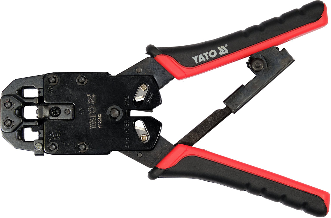 TELEPHONE PLUG CRIMPING TOOL RJ45/10/11 (YT-22443)