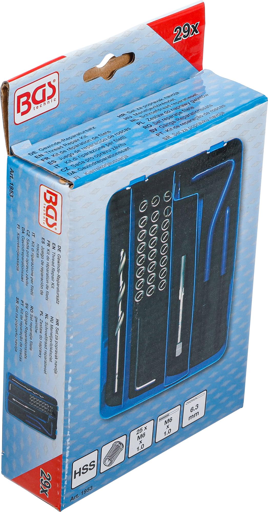 THREAD REPAIR KIT | M6 X 1.0 | 29 PCS. (1953)