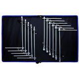 SET OF HANDLES WITH FLEX SOCKETS 8-19 MM, 12 PCS. (8880)