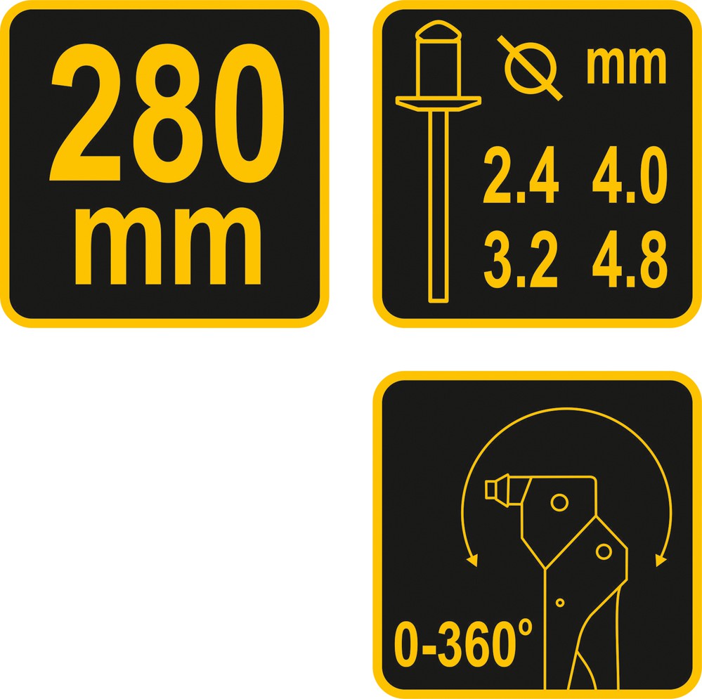 HAND RIVETER /ROUND HEAD/ (70100)