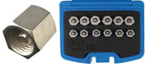 INJECTOR SEALING PLUG SET | 12 PCS. (9540)