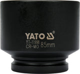 BI-HEXAGONAL IMPACT SOCKET 1" 85MM (YT-11998)