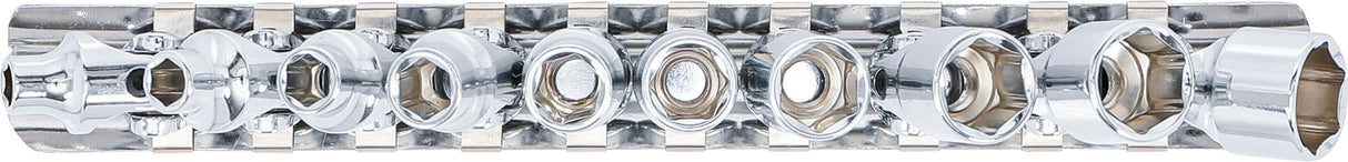 UNIVERSAL JOINT SOCKET SET | 6.3 MM (1/4") | 5 - 13 MM | 10 PCS. (220)