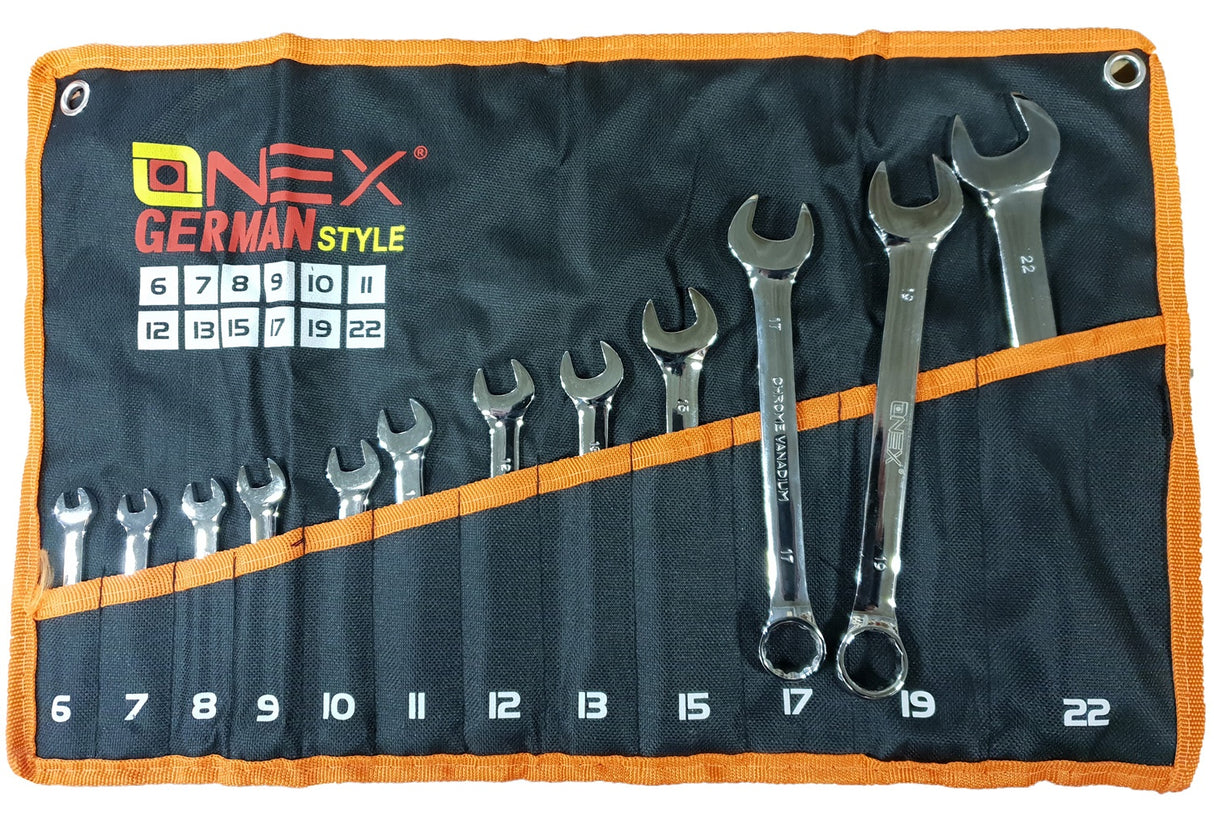 COMBINATION WRENCH SET | 6-22 MM | 12 PCS. (A39412)