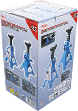 AXLE STANDS | LOAD CAPACITY 2000 KG / PAIR | STROKE 268 - 418 MM | 1 PAIR (3014)