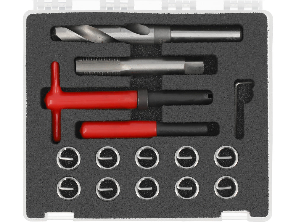 THREAD REPAIR SET M16X2.0MM 15PCS (YT-17688)