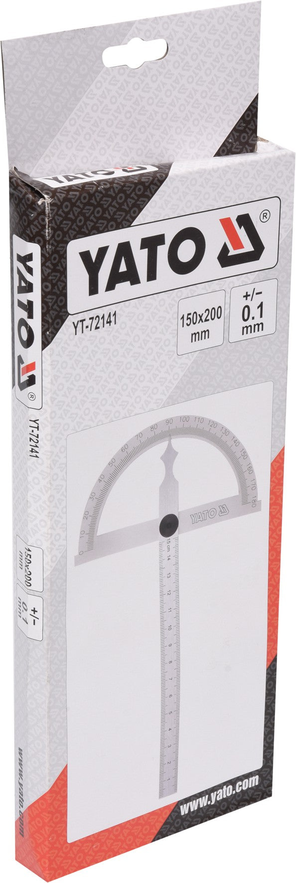 PROTRACTOR  0-150 X 200 MM (YT-72141)