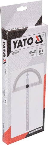PROTRACTOR  0-150 X 200 MM (YT-72141)