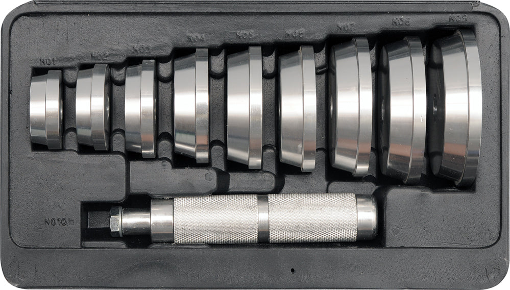 BEARING RACE AND SEAL DRIVER SET 10PCS (YT-0638)