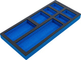 TOOL TRAY 1/3, EMPTY: 7 STORAGE COMPARTMENTS | 408 X 189 X 32 MM (74363)