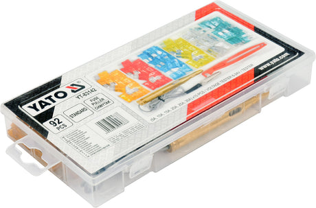 CAR FUSE ASSORTMENT STANDARD 92 PCS (YT-83142)