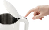 EL. KETTLE 1,7L, TEMP. CONTROL, WHITE (68223)