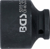 IMPACT SOCKET, 12-POINT | 12.5 MM (1/2") DRIVE | 35 MM (5315)