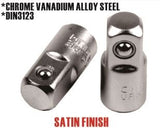 ADAPTER FOR SOCKETS CR-V, 1/4"(F) X 3/8" (M) (VG-14F38MS)