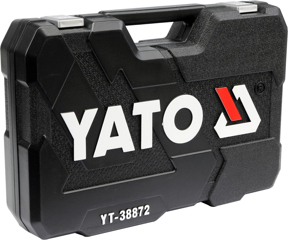 SOCKET SET 1/4", 3/8" & 1/2" 128PCS (YT-38872)