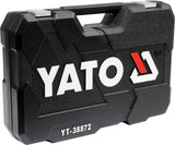 SOCKET SET 1/4", 3/8" & 1/2" 128PCS (YT-38872)
