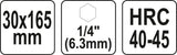 AUGER DRILL BIT 30MM HEX (YT-44689)
