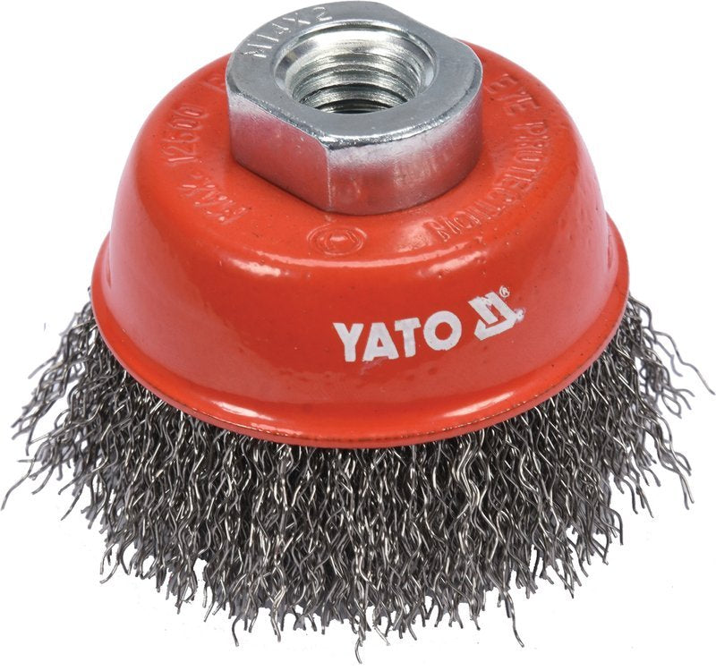 CUP BRUSH 65MM M14 INOX (YT-47658)
