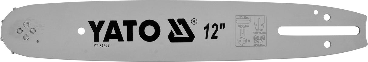 CHAINSAW GUIDE BAR 3/8" / 0,05" 12"U (YT-84927)
