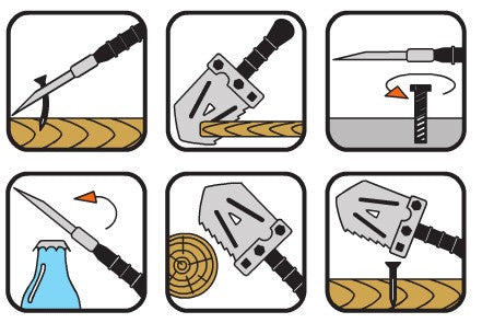 MULTIFUNCTIONAL SHOVEL (99053)