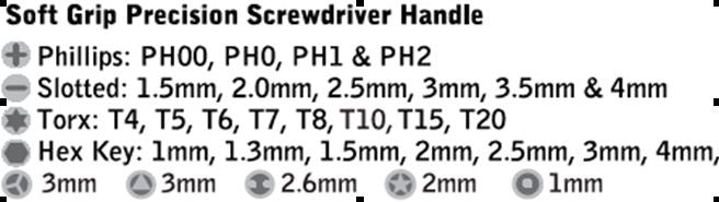PRECISION SCREWDRIVER SET | 32 PCS. (SK12612V)