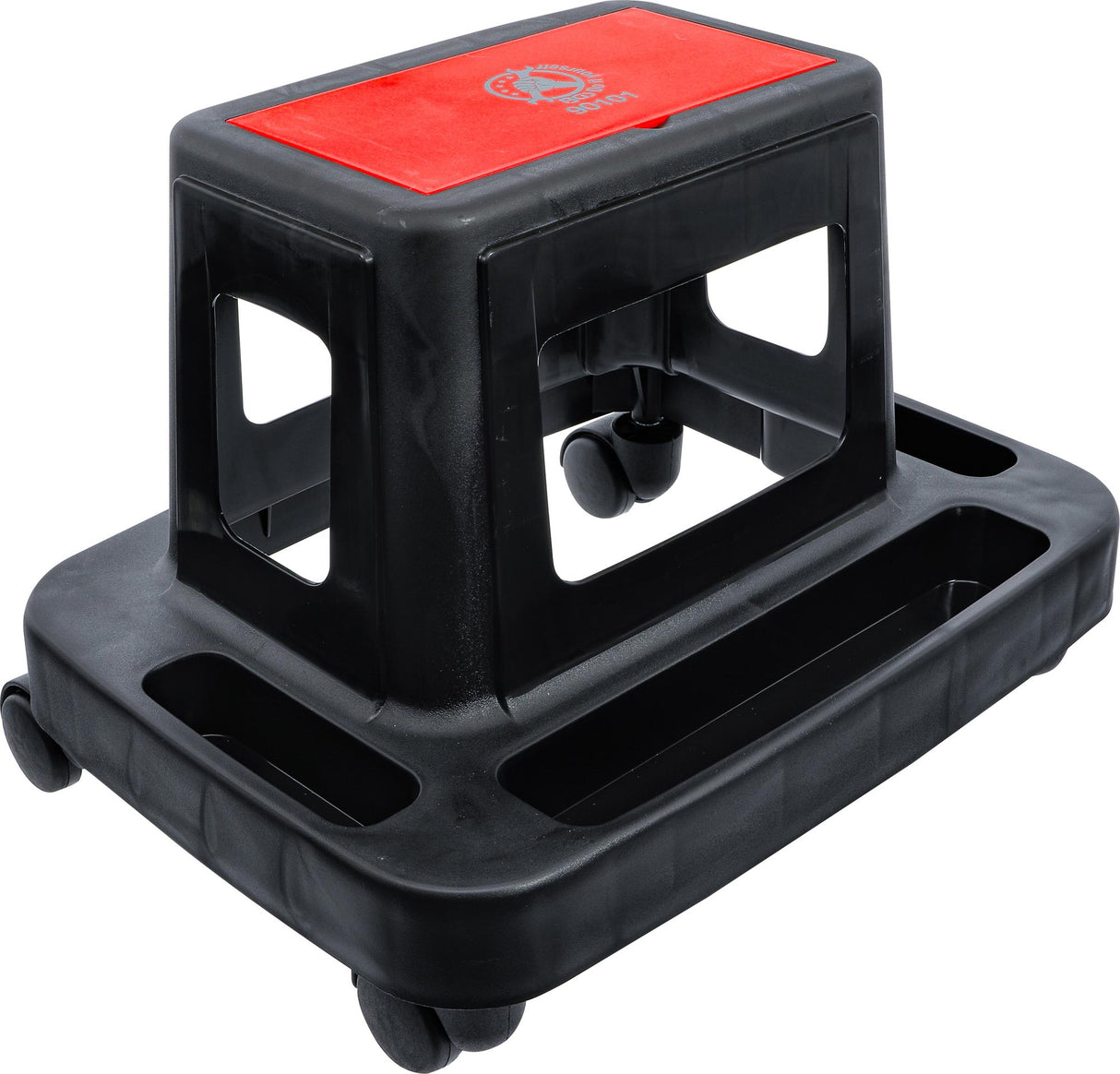 ROLLING SEAT WITH SHELVES AND STORAGE COMPARTMENT (90101)