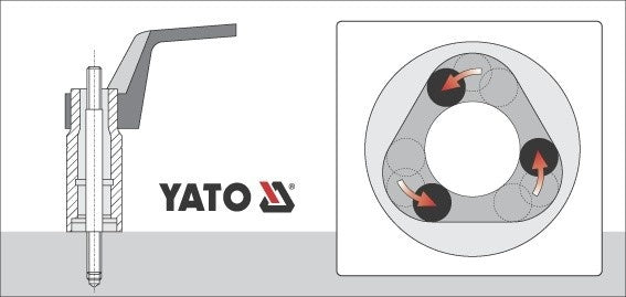 ROLLER STUD EXTRACTOR SET (YT-0620)