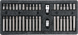 6 DRAWERS ROLLER CABINET W/ TOOL INSERT (58540)