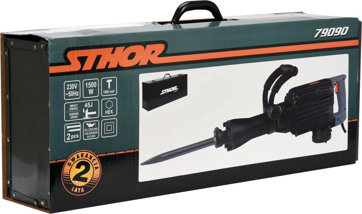 IMPACT DEMOLITION / DISMANTLING HAMMER 45J 1500W (79090)