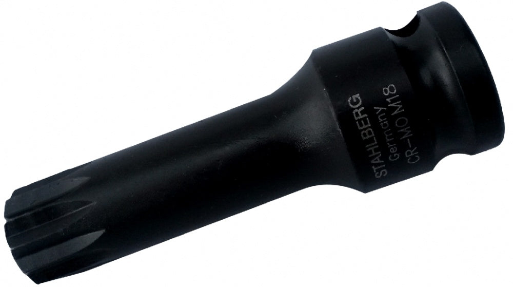 IMPACT BIT SPLINE, M18, 1/2" (KG0201-M18)