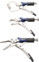 MINI LOCKING GRIP PLIERS SET | 3 PCS. (4499)