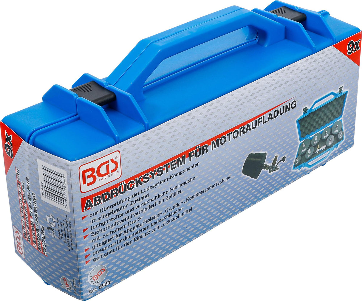 TURBO CHARGER DIAGNOSIS TOOL SET | 9 PCS. (8563)
