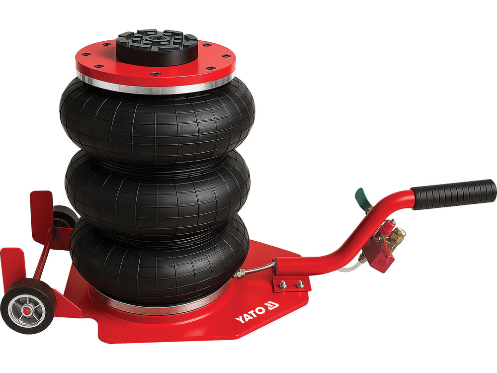 PNEUMATIC JACK 4T WITH WHEELS (YT-17228)