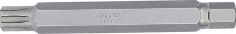Ruuvikärki | pituus 100 mm | 10 mm (3/8") | Spline (RIBE) M11 (4777)