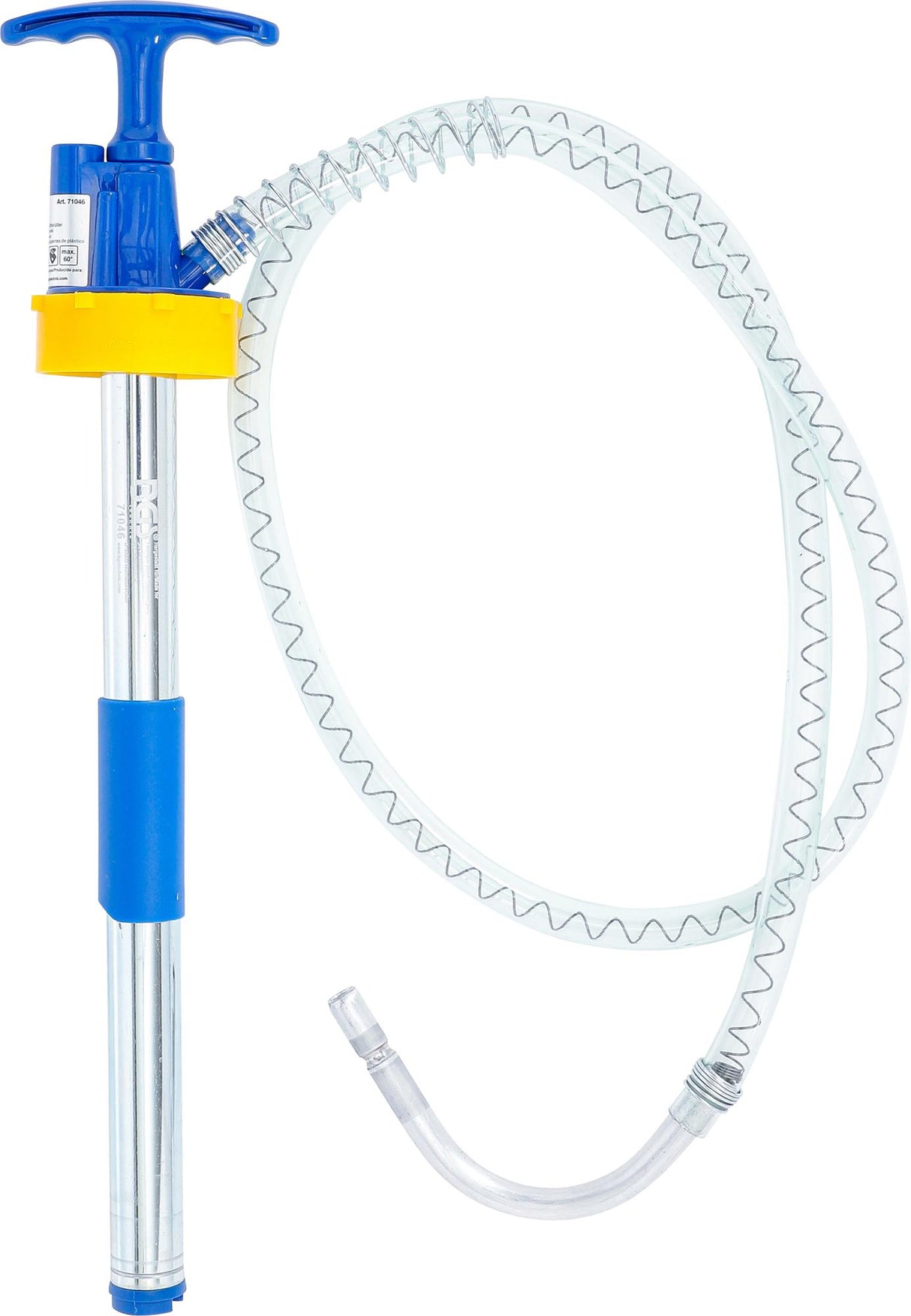 LEVER PUMP FOR PLASTIC BARRELS | WITH DIN 61 SCREW CAP (71046)