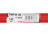 METAL HANDLE WITH THREAD FOR BROOM 140CM (YT-86858)