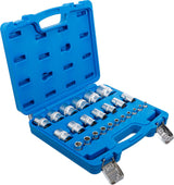 SOCKET SET, HEXAGON | 6.3 MM (1/4") / 12.5 MM (1/2") DRIVE | INCH SIZES | 24 PCS. (2246)