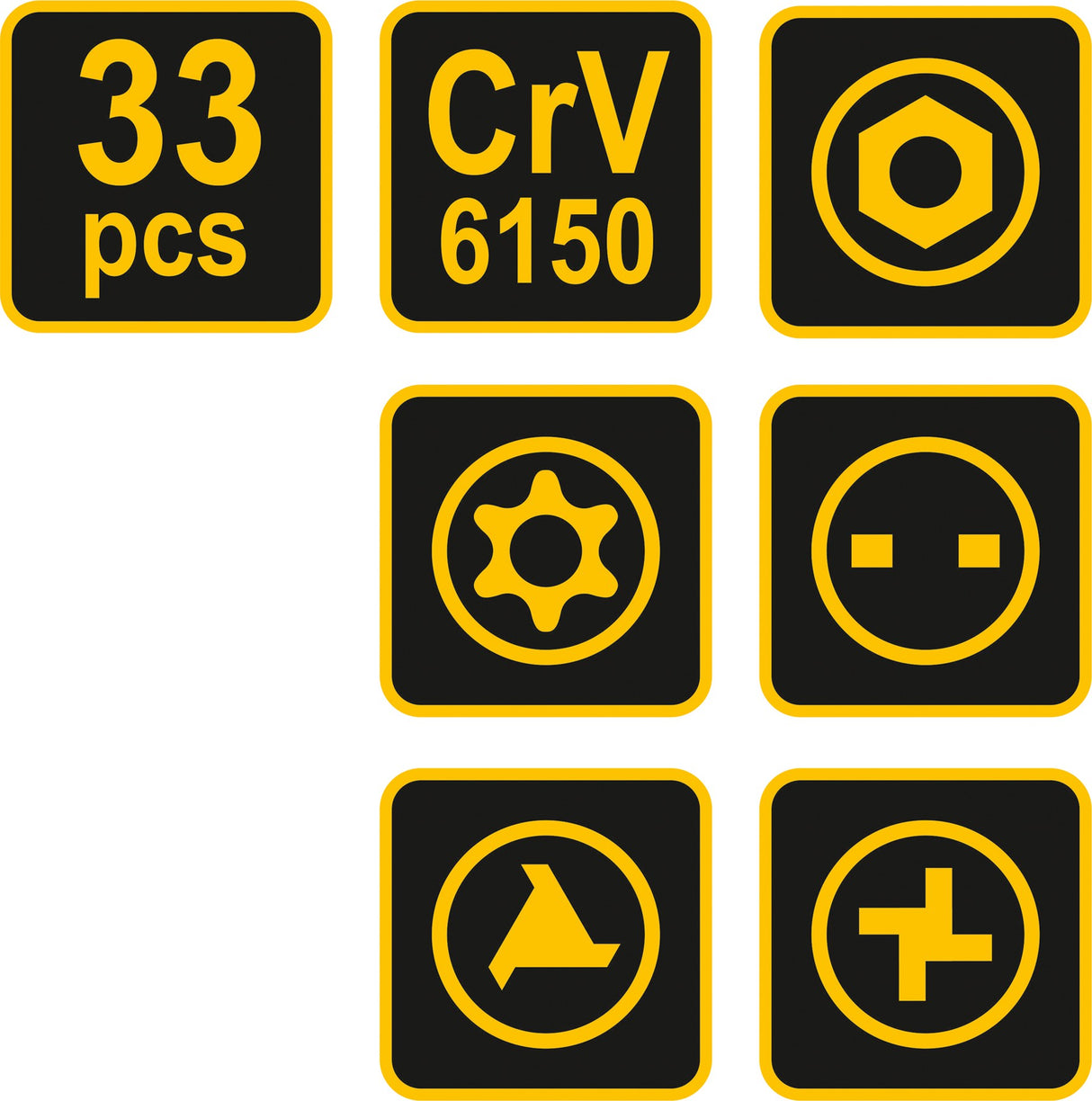 SECURITY BIT SET 33PCS (66330)