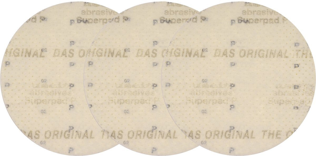 SANDING DISC PERFORATED | VELOUR | DUST-FREE SANDING | 225 MM / P80 | 3 PCS. (YT-84601)