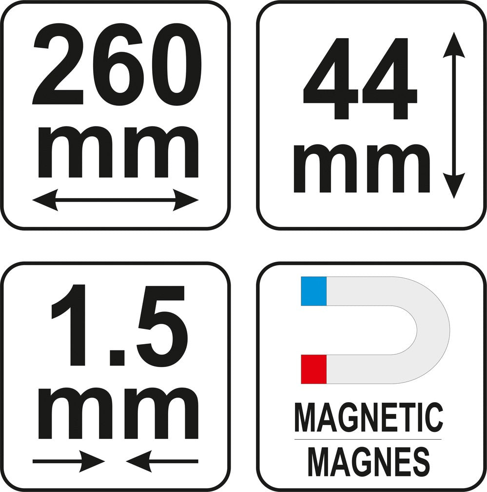 PROFILE GAUGE 260MM (YT-3736)