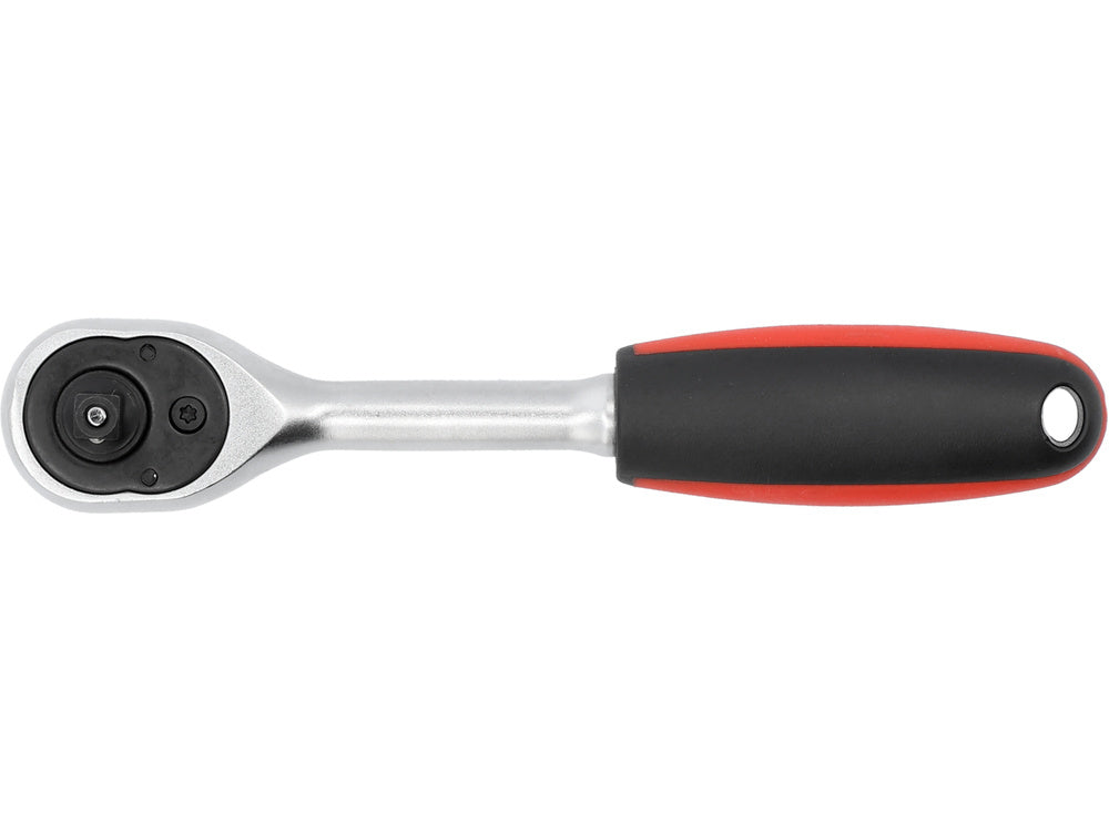 STRAIGHT RATCHET HANDLE 1/4" 90T (YT-03241)