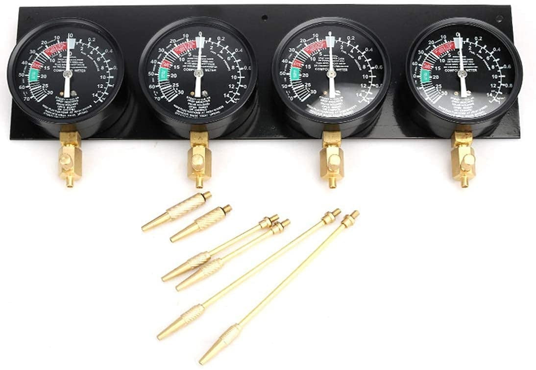 CARBURETOR SYNCHRONIZATION TESTER | WITH 4 PRESSURE GAUGES | 29 PCS. (H62000)
