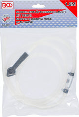 BRAKE BLEEDING HOSE WITH VALVE | 1.2 M (8897)