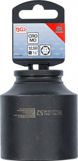 IMPACT SOCKET, HEXAGON | 12.5 MM (1/2") DRIVE | 52 MM (70012)